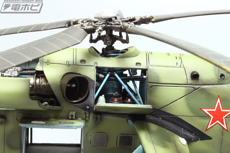 攻撃ヘリコプター「Mi-24V/VP “ハインドE”」の1/72スケールキットが