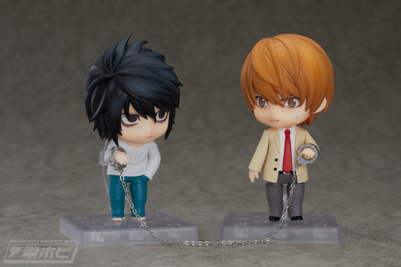 DEATH NOTE』より夜神月＆Lのねんどろいどが再販！あの「計画通り顔