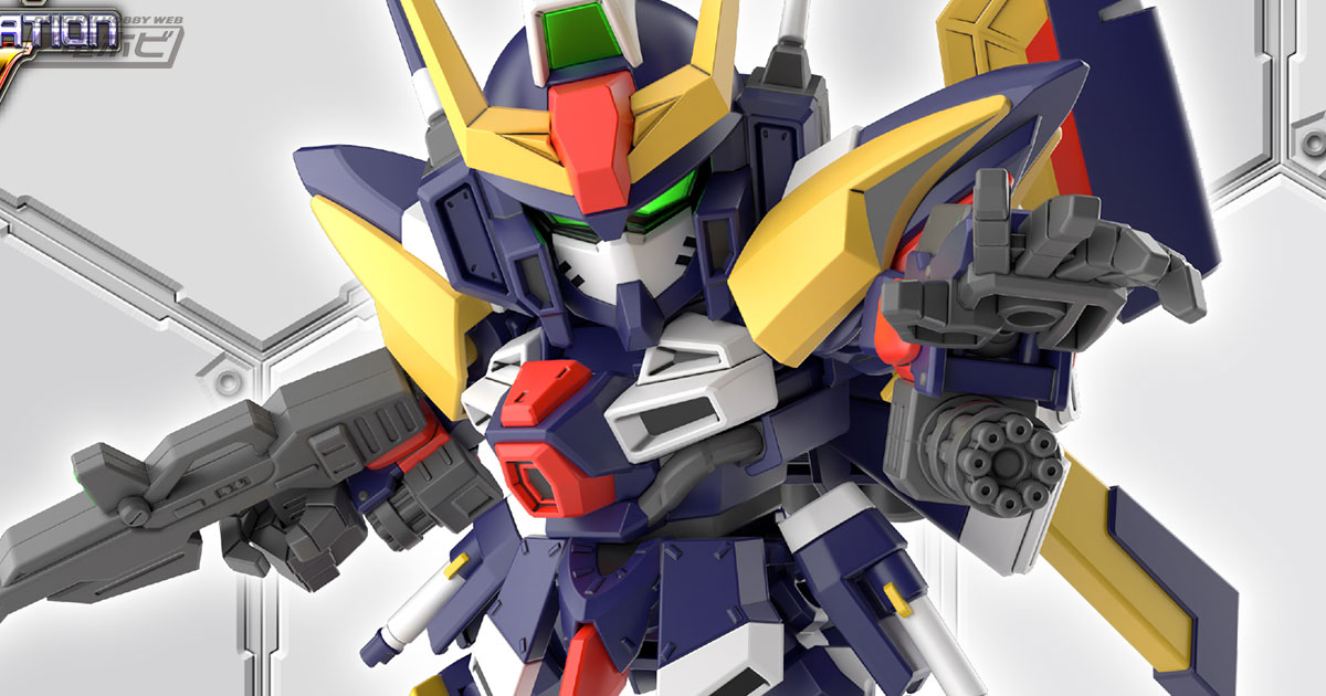 ジージェネ」トルネードガンダムが「SDCS」シリーズでガンプラ化