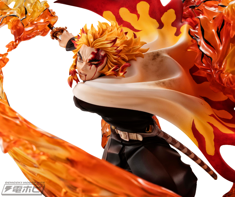 鬼滅の刃』炎の呼吸・伍ノ型「炎虎」を放つ煉獄杏寿郎がPrecious