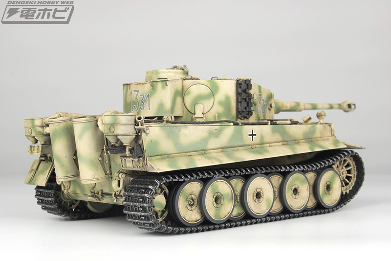 ヴィットマンが搭乗したドイツ軍重戦車「ティーガーI」の初期型を1/35