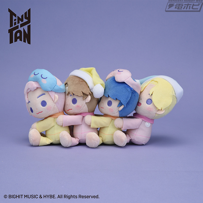 TinyTAN」の新作くっつきぬいぐるみは「Sweet Dreams」デザイン