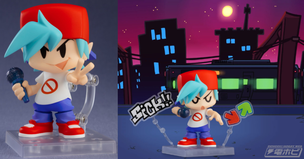 Friday Night Funkin'』ボーイフレンドがねんどろいど化！「歌っている