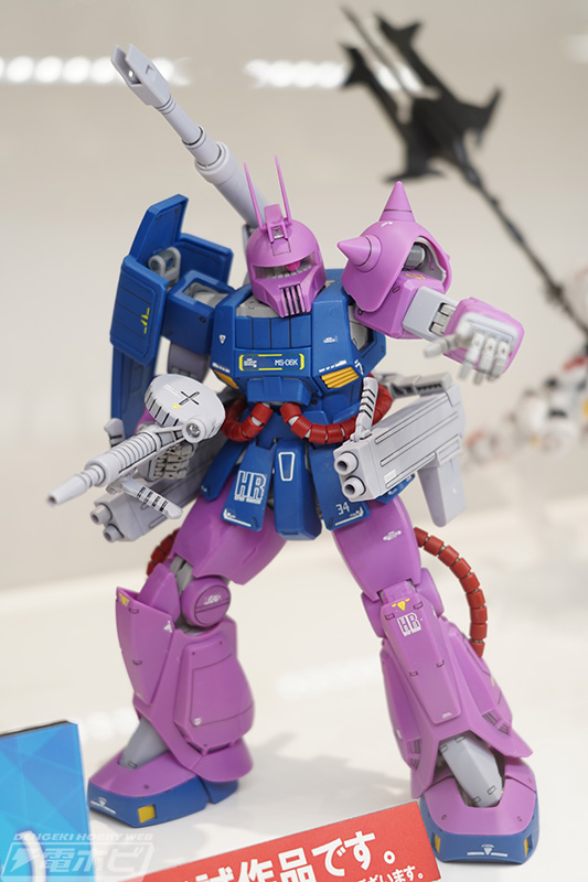 限定ガンプラ「MG ザクキャノン（ZガンダムVer.）」や「MG ガンダム