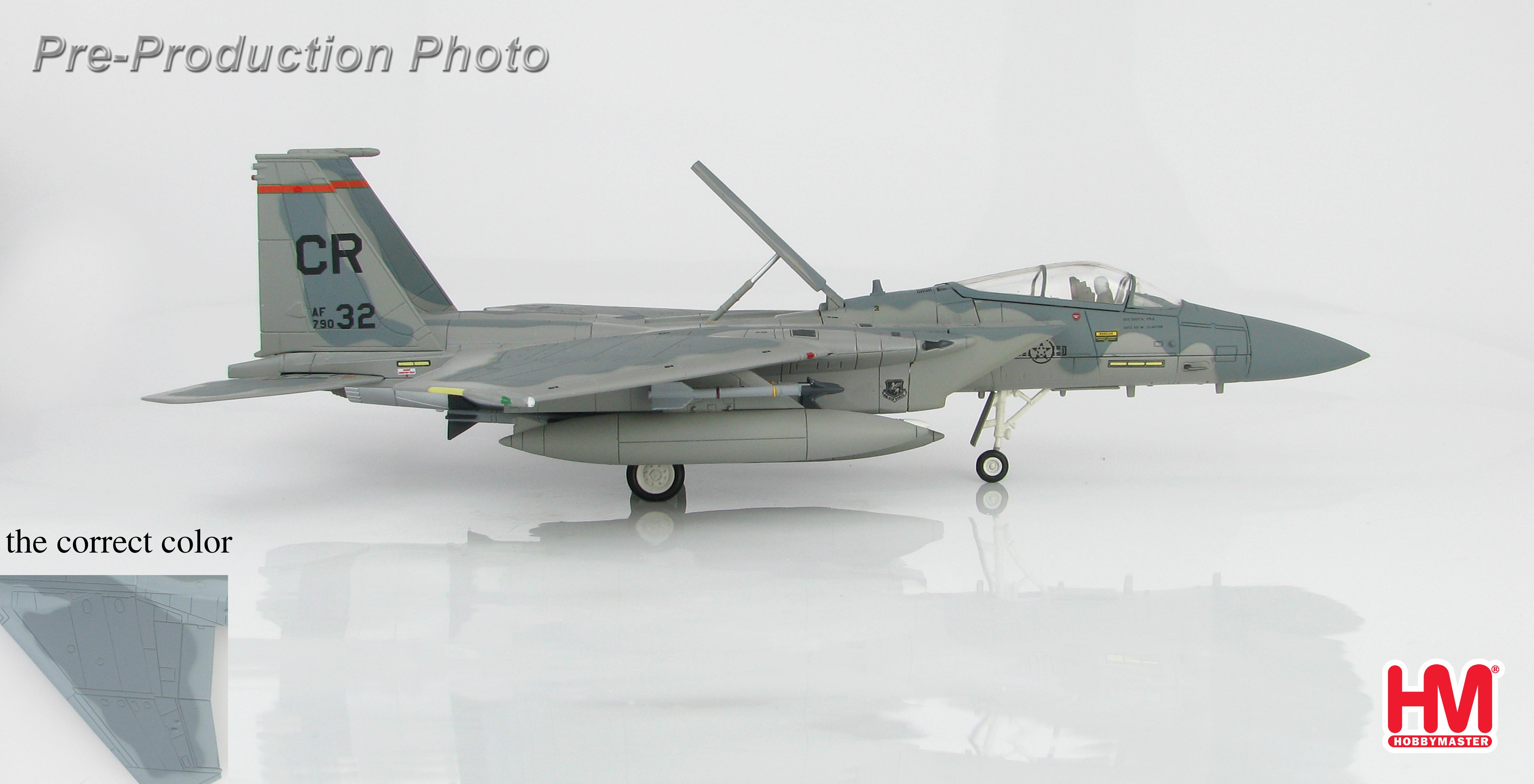 Douglas F-15C Eagle 79-0032, flown by Col. Lee Alton, CO of 32nd