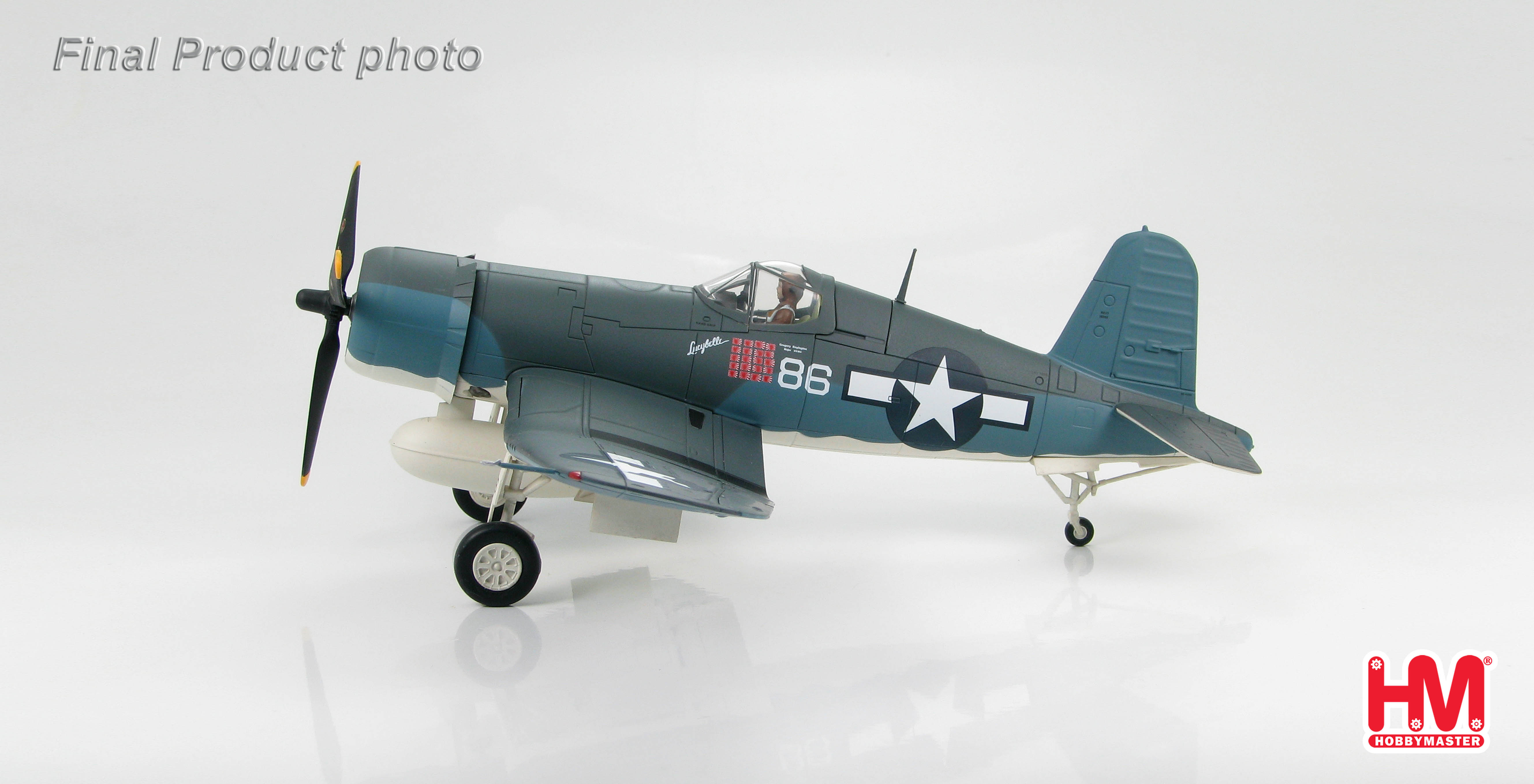 F4U-1A Corsair White 86 VMF-214 Black Sheep, Major Gregory Boyington