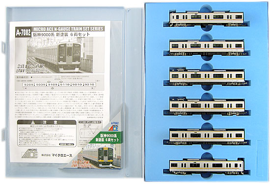 公式]鉄道模型(A7082阪神 9000系 新塗装 6両セット)商品詳細｜マイクロ
