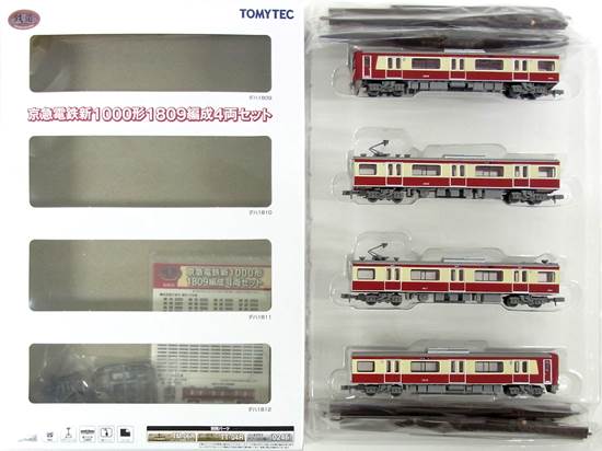 公式]鉄道模型((1069-1072) 鉄道コレクション 京急電鉄 新1000形 1809