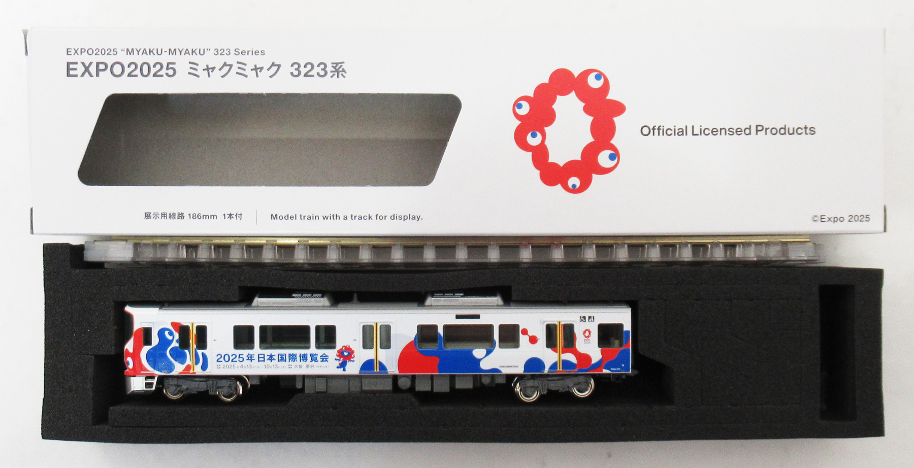 公式]鉄道模型(12-301EXPO2025 ミャクミャク 323系 (先頭車単品))商品