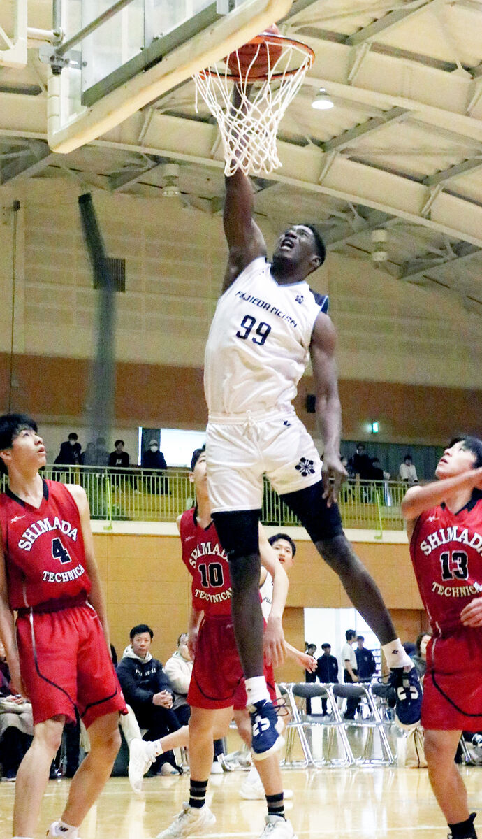 藤枝明誠が連勝で8強…ロードプリンスがダンク5発…静岡県高校バスケ
