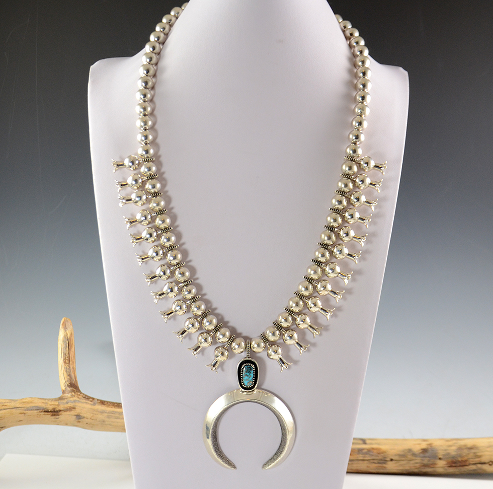 Harrison Jim Squash Blossom Necklace