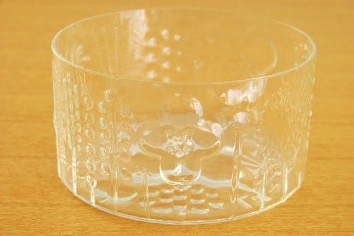 Nuutajarvi/FLORAシリーズ/Oiva Toikka/オイバ・トイッカ/ガラスボウル