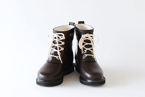 取扱い終了】イルセ・ヤコブセン/ラバーブーツ（ショート）/ブラウン