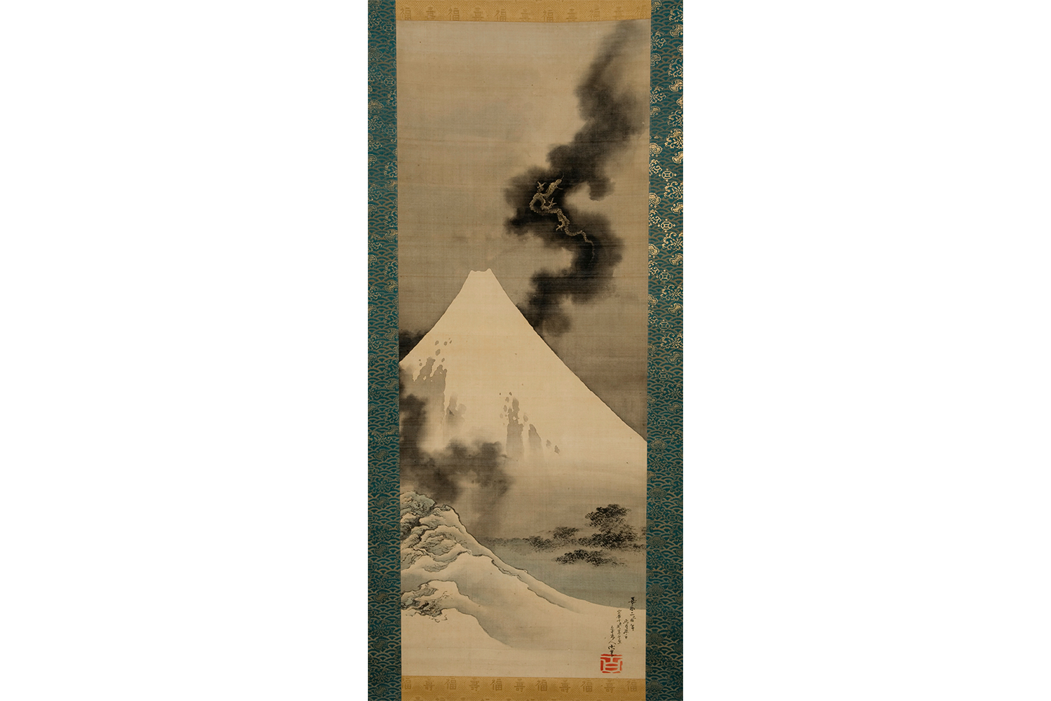 天に昇る龍が表すものとは -富士越龍- | 小布施 北斎館