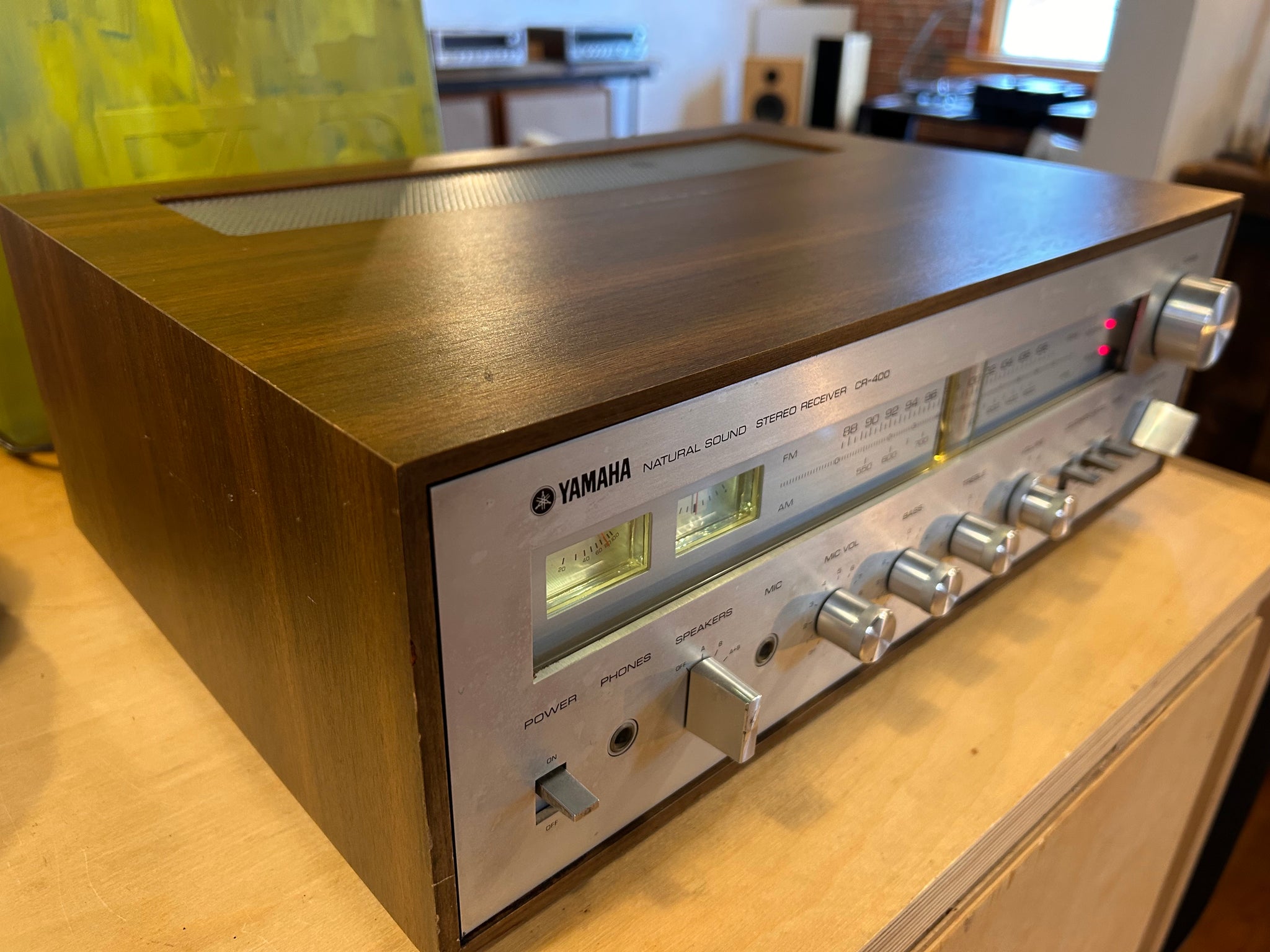 Yamaha CR-400, Experience 