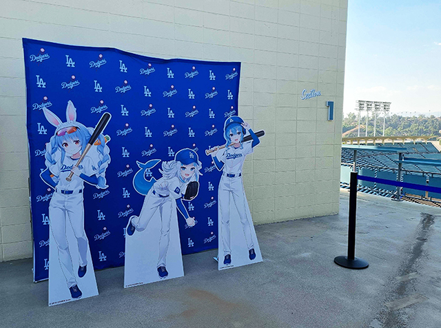 世界初！VTuberと「ロサンゼルス・ドジャース」とのコラボレーション