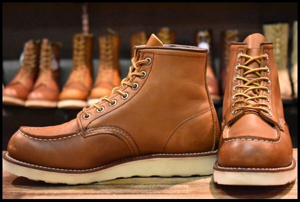 7.5D 良品 15年】レッドウィング 5875 アイリッシュセッター 茶