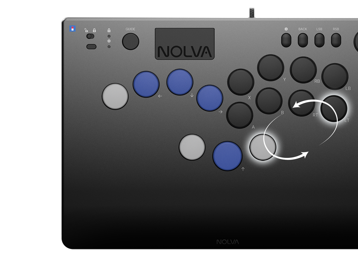 株式会社 HORI | NOLVA Mechanical All-Button Arcade Controller for