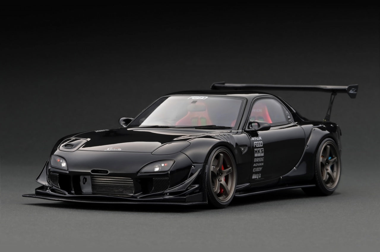 Ignition Model 1:18 FEED Afflux GT3（FD3S）Black – Horizon Diecast