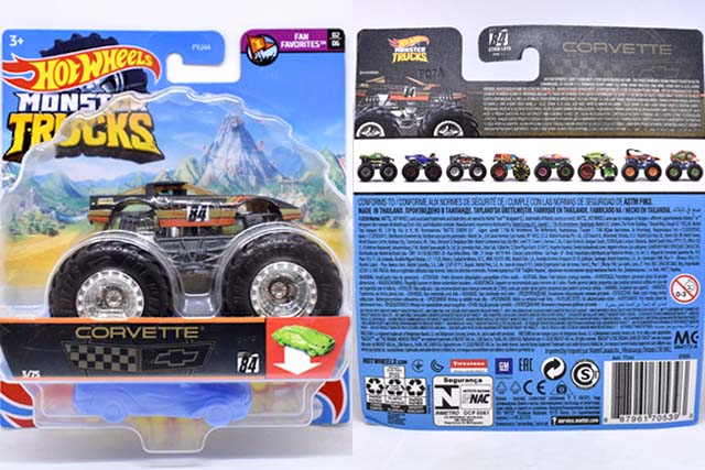 CORVETTE (Monster Truck) のレビュー！'84年式C4コルベットちゃんだと