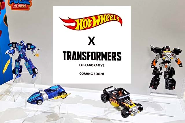 トランスフォーマーに変形ホットウィールが！？【TOY FAIR 2025