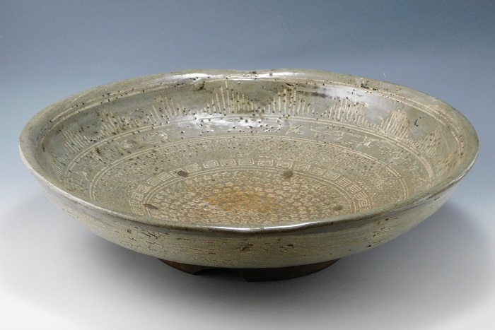 二代 清水六兵衛 三島鉢 | いとう鳳凰堂古美術店