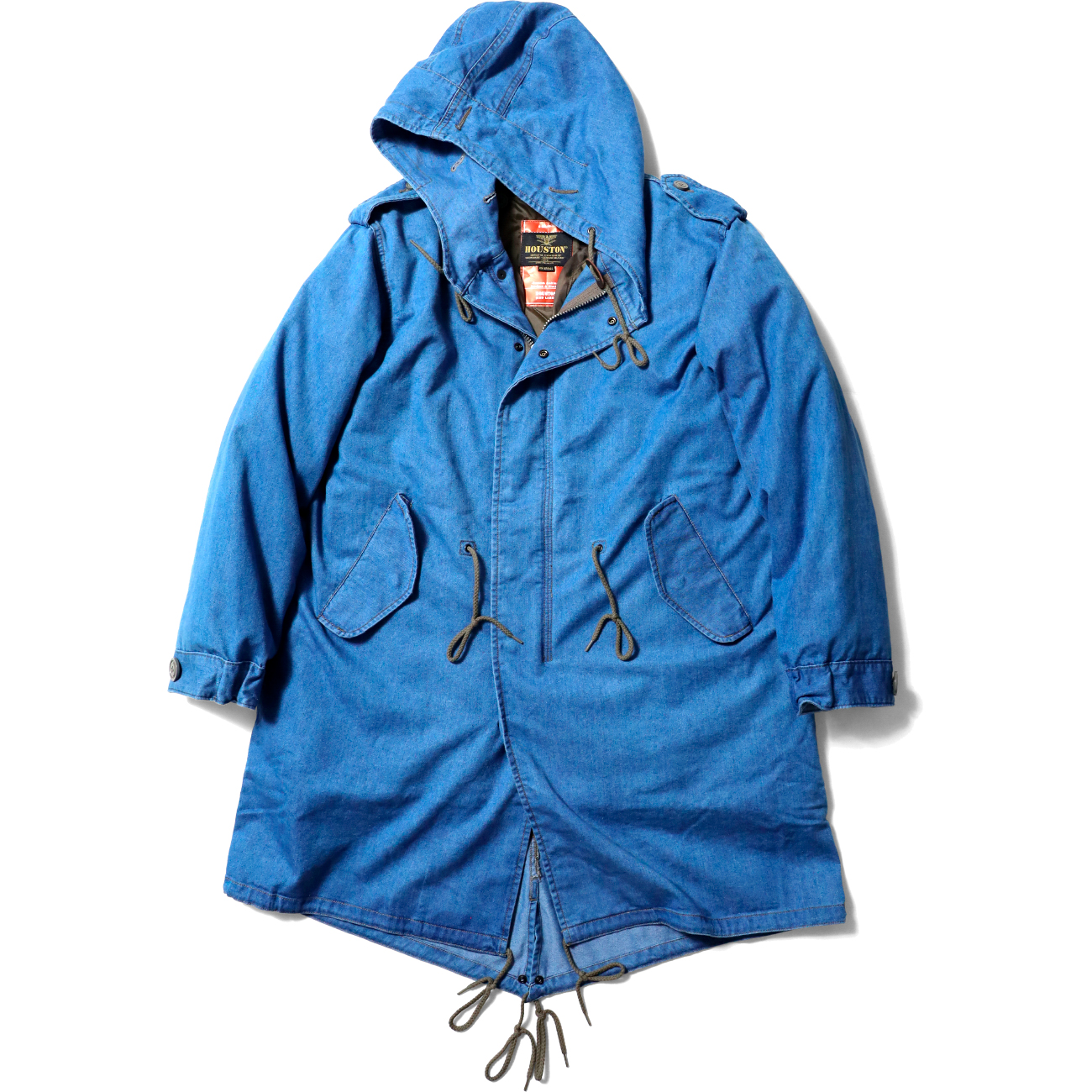 HOUSTON」オリジナルファブリックを使用したインディゴカラーの『M-51