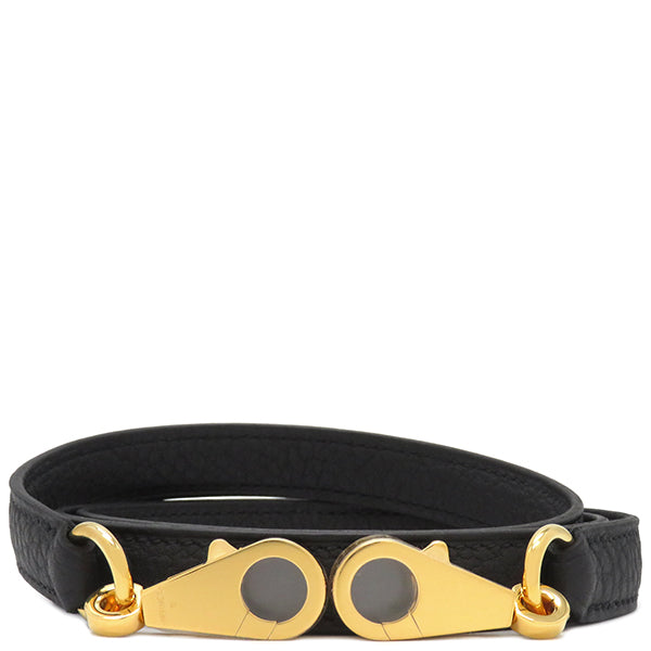 エルメス HERMES ショルダーストラップ ブラック トゴ ショルダー