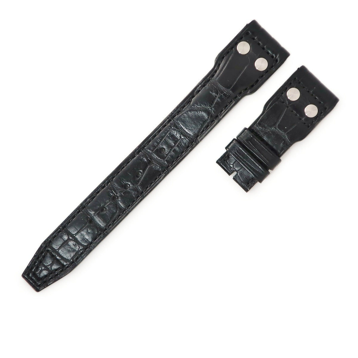 IWC IWC 純正 パイロットウォッチ クロコバンド ブラック クロコダイル