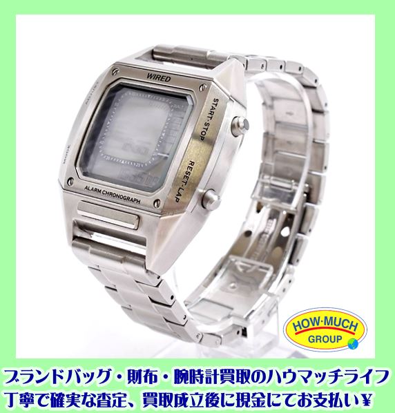 セイコー(SEIKO) W865-KKB0 WIRED × BEAMS コラボ メンズ・デジタル