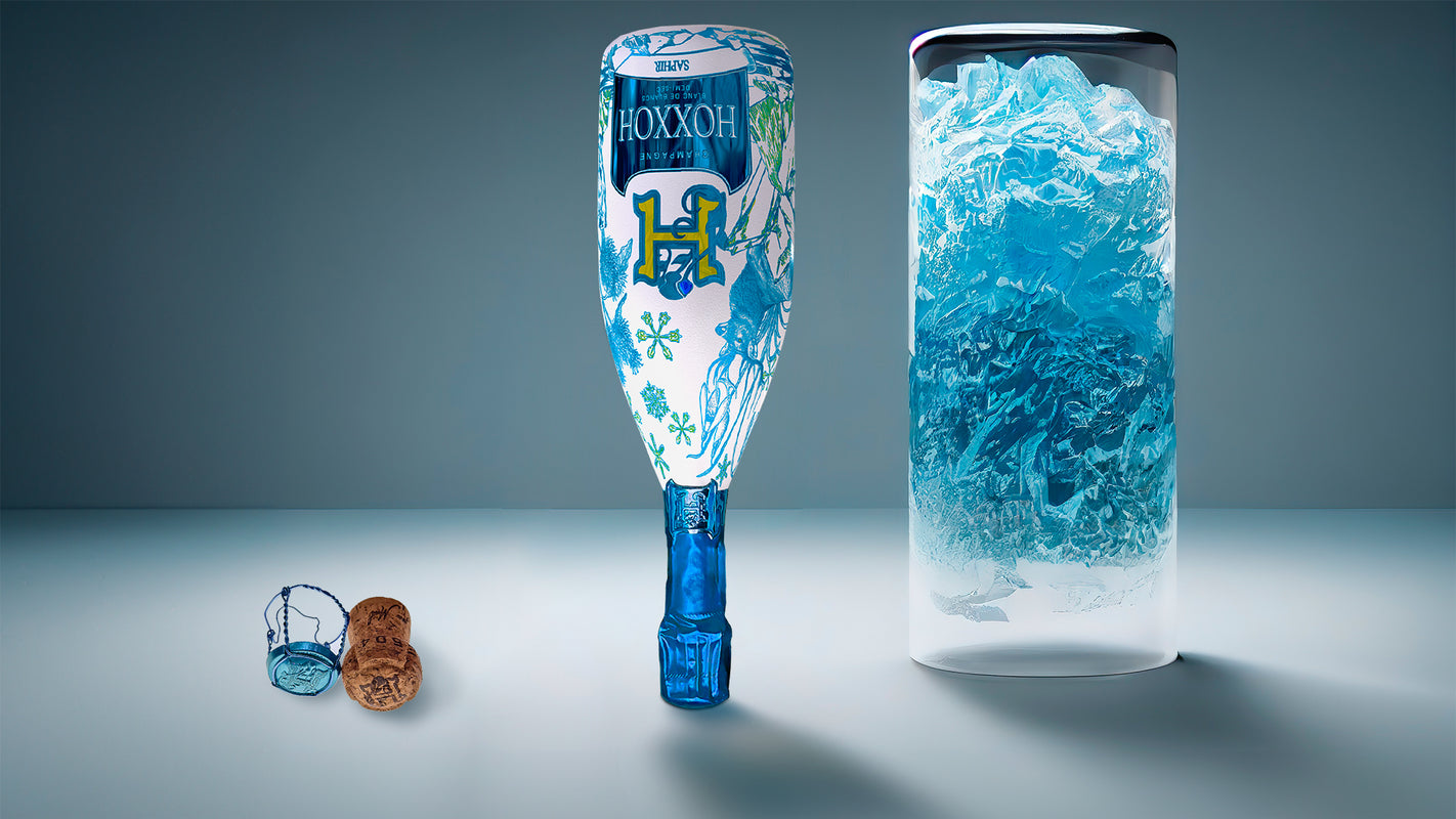 サファイア ドゥミ・セック - 75CL - ルミナスシャンパンボトル – HOXXOH