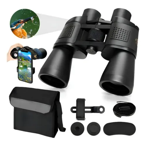 Binocular Zcy 10x Galileo Largavistas Lente Ruby Bak-7 Goma Color