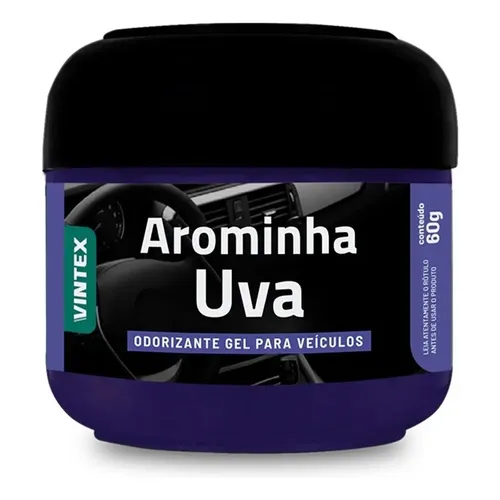 Aromatizante Cheirinho Odorizador Uva Gel 60gr Vintex | MercadoLivre