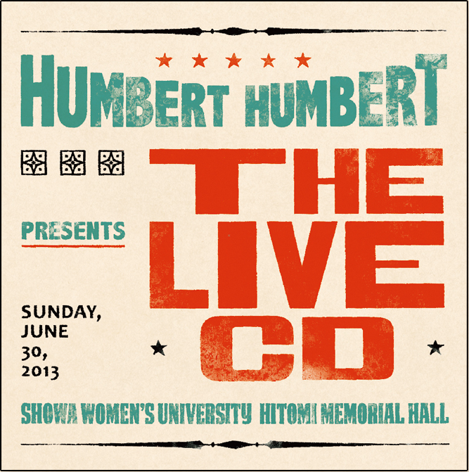 THE LIVE CD（会場限定販売商品） - ハンバートハンバート