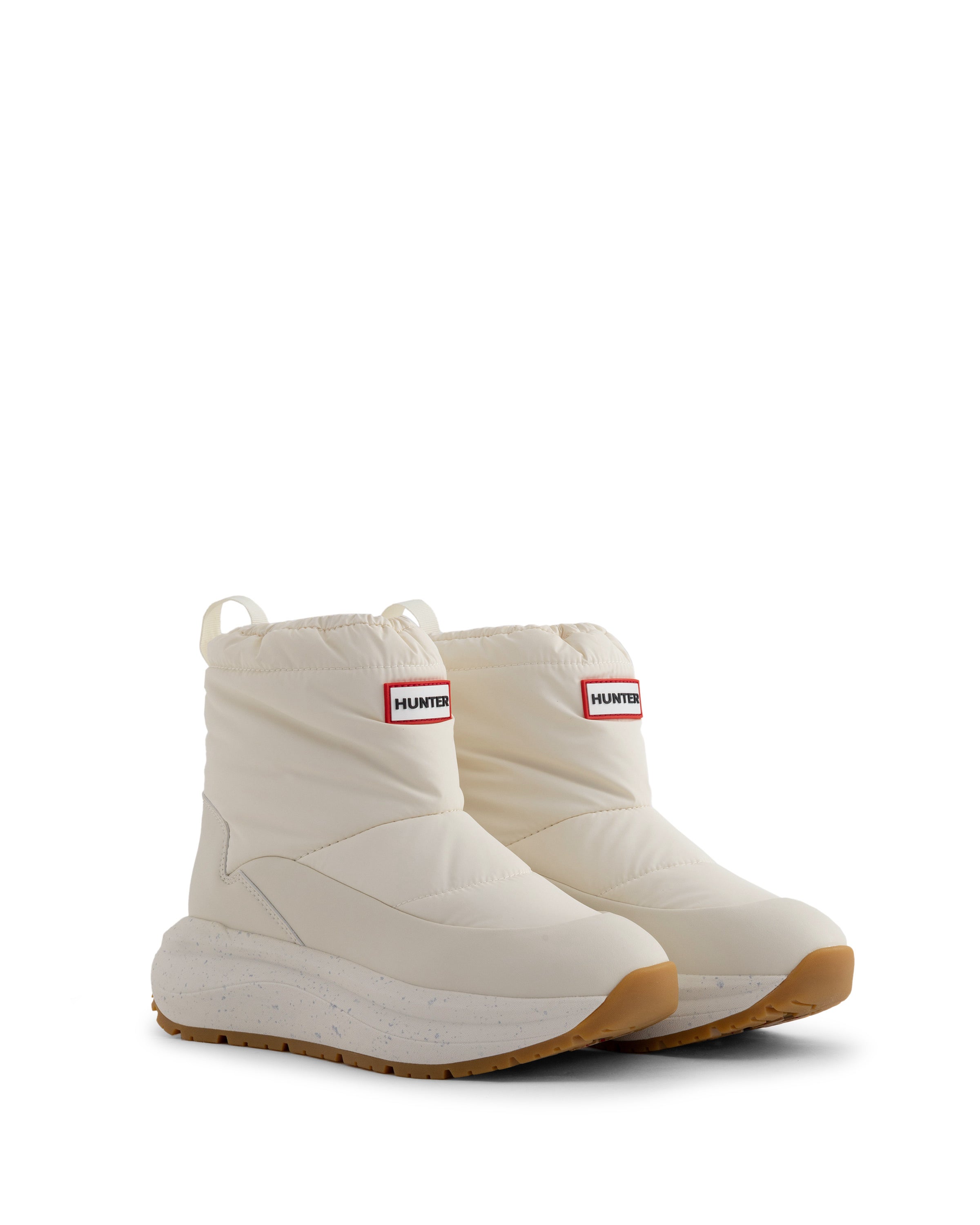 Haruchanmarch 美品【HUNTER】ファー付きスノーブーツ Haruchanmarch様