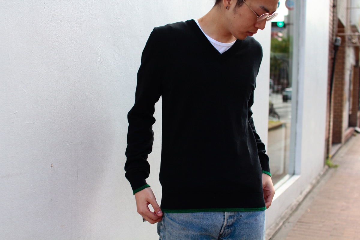 Maison Margiela V Neck Knit | HUES 福岡セレクトショップ