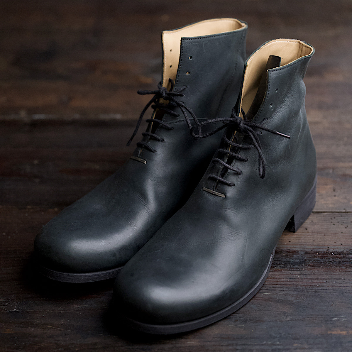 m.a+ エムエークロス シューズ スパイラルジップブーツ 37 レザー 革