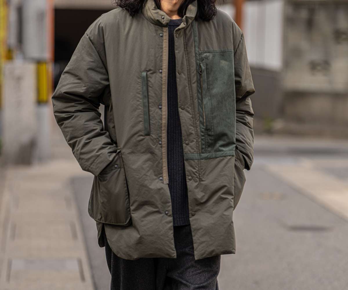 ポータークラシックのウェザーダウン シャツジャケット | HUES 福岡