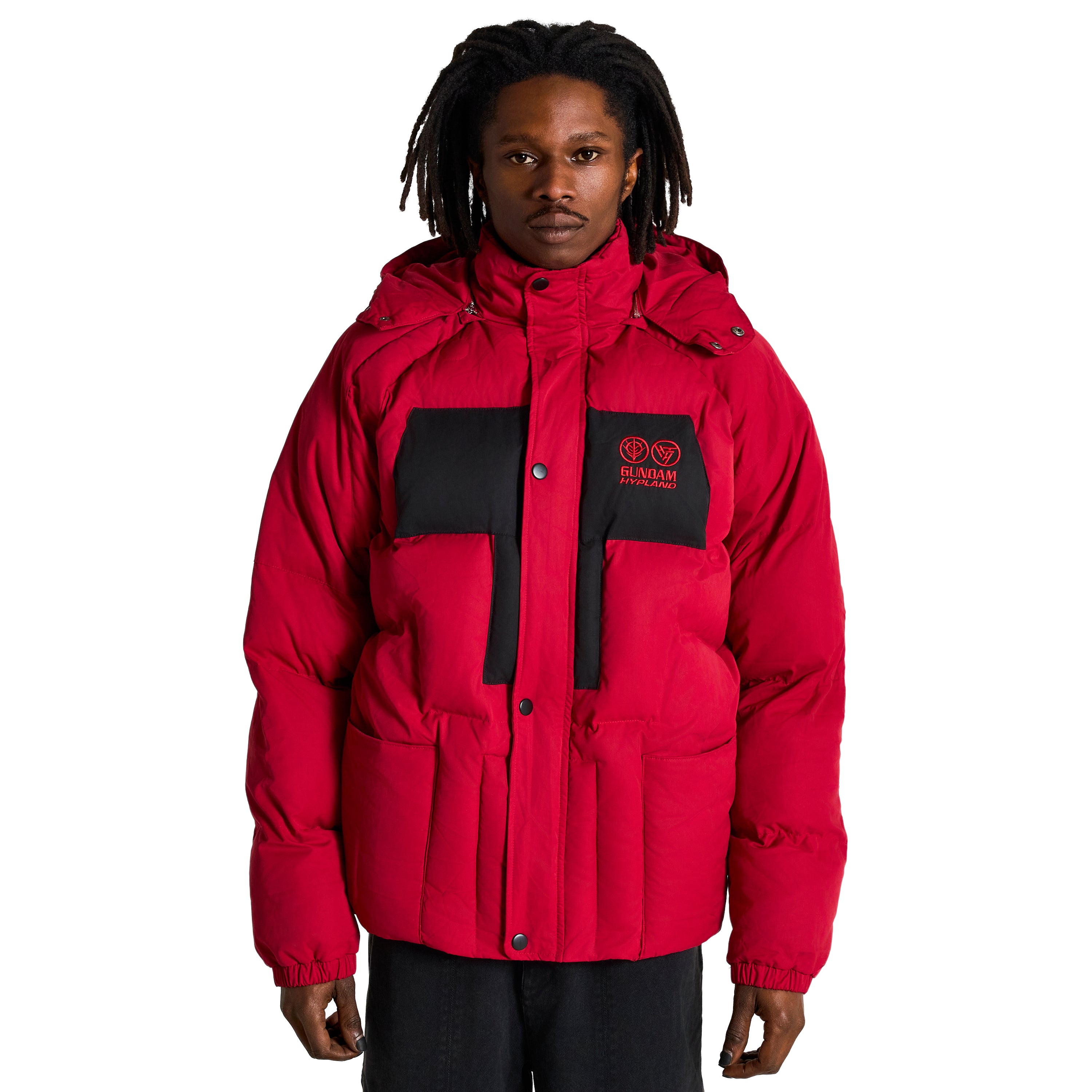 GUNDAM ZAKU PUFFER JACKET (RED) – Hypland