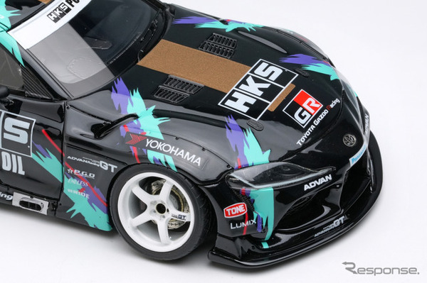 HKSが「東京オートサロン2025」限定/先行販売アイテムを公開、谷口選手