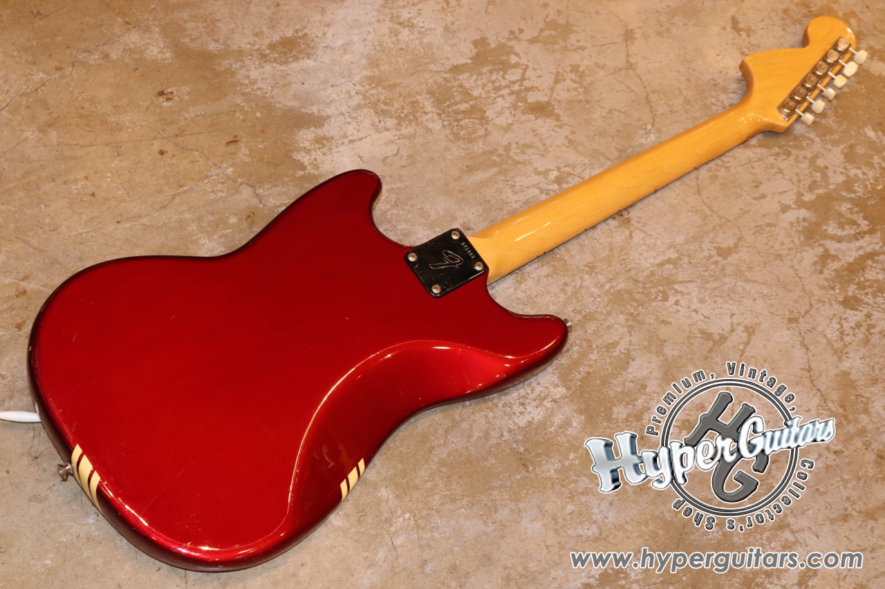 Fender '73 Mustang - コンペティション レッド - ハイパーギターズ