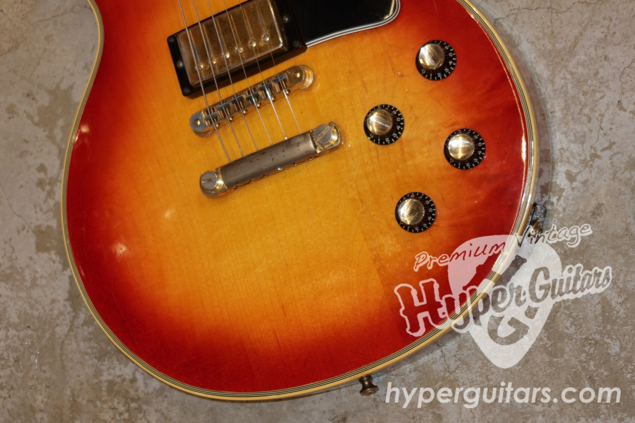 Gibson '76 Les Paul Custom - チェリーサンバースト - ハイパー