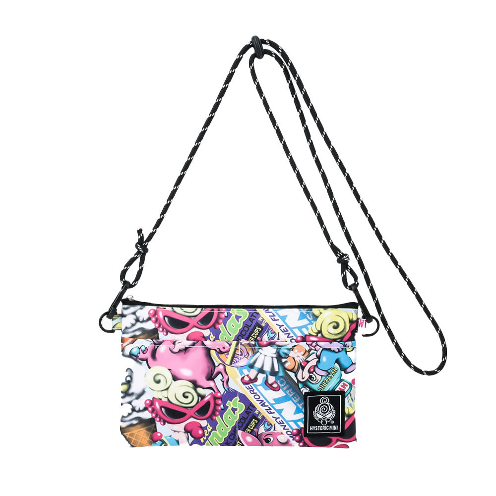 HYSTERIC MINI限定版 スクエアバッグ大 HYSTERIC MINI SQUARE BAG