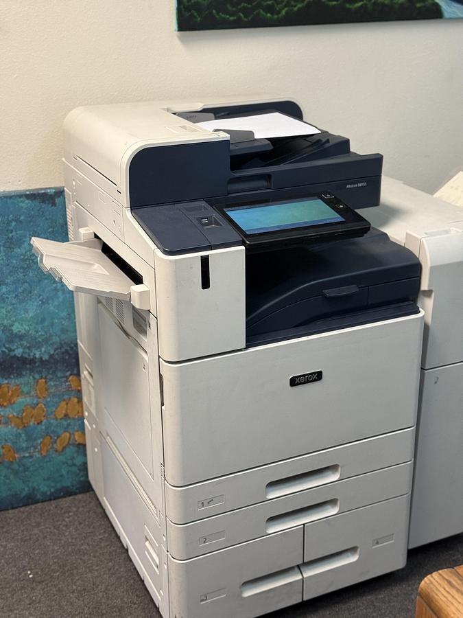 Used Xerox AltaLink B8155 B&W MFP 55 PPM, 1200 DPI, Low Count f