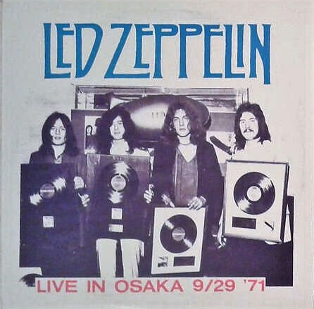 Led Zeppelin – Live In Osaka 9/29 '71 – 2 x Vinyl (white labels