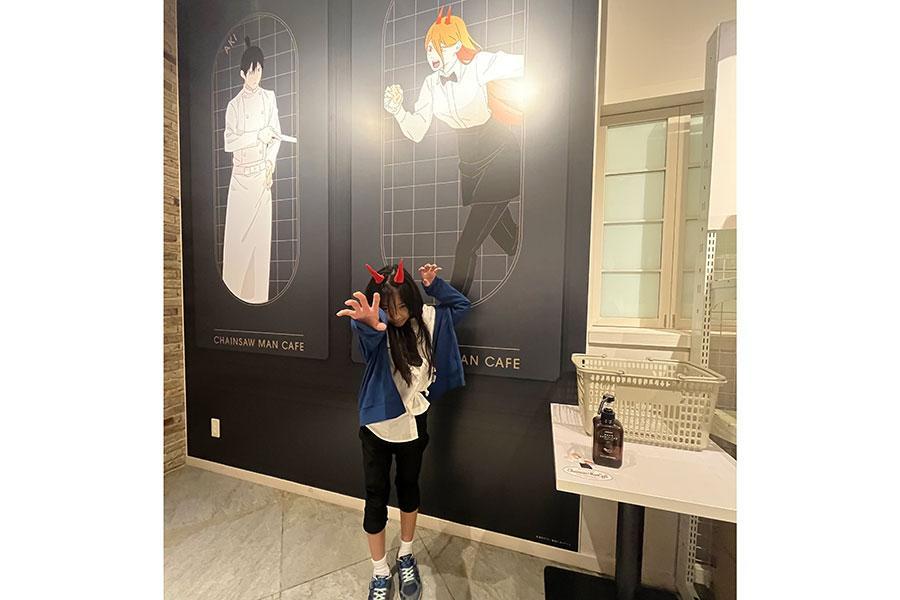 リアル「パワーちゃん」も来店…大阪の「チェンソーマンカフェ」が連日