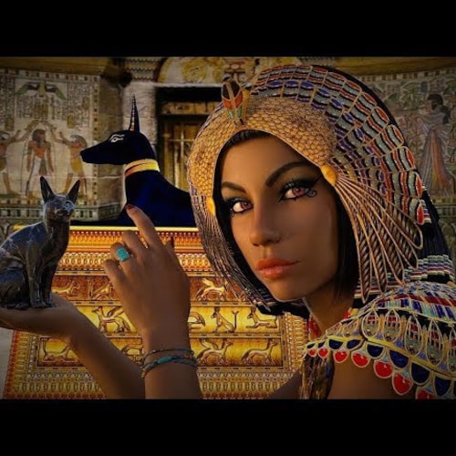 ツタンカーメン王の壁掛け像：エジプトのファラオの芸術装飾 - Etsy 日本