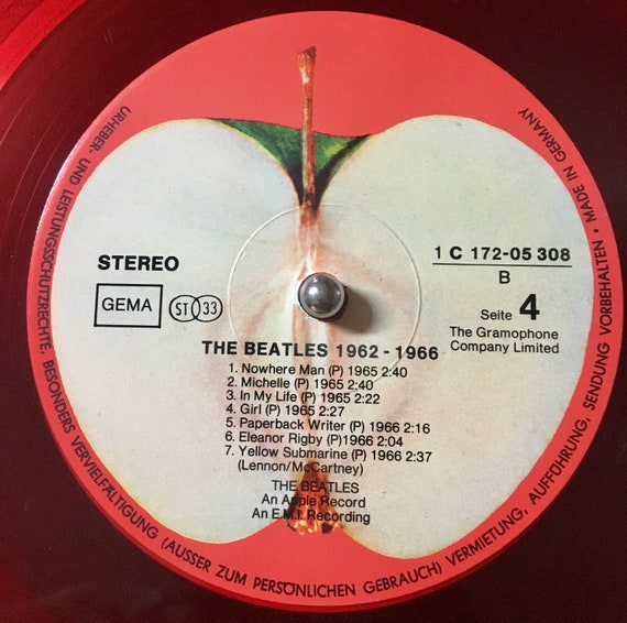 1978 Limited Edition , the Beatles – 1962-1966 , 2 X Vinyl