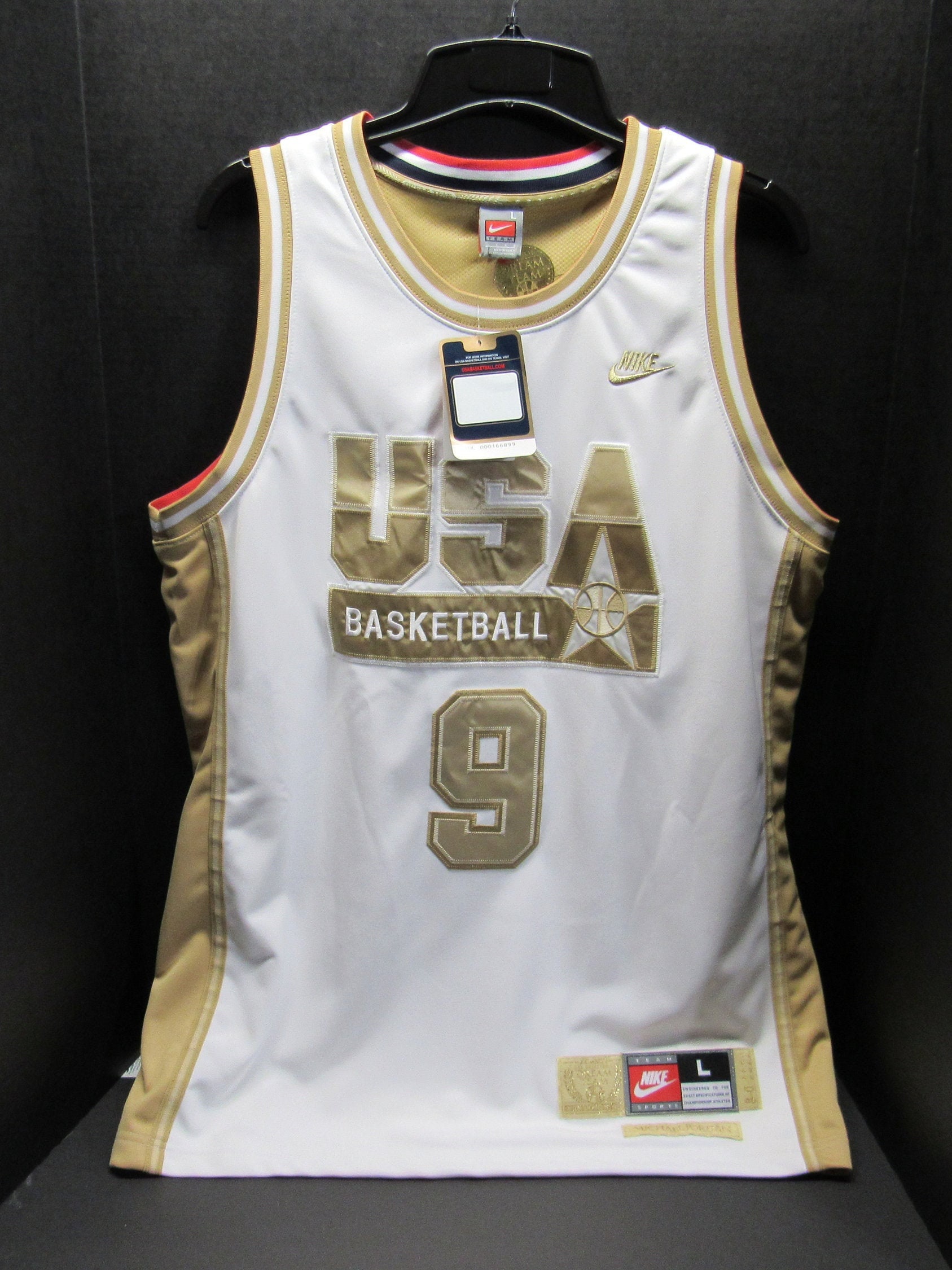 Vintage Nike 1992 Dream Team Michael Jordan USA Olympic Jersey