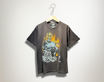 ヴィンテージ 90年代 WWE レイ・ミステリオ レスリング 619 Tシャツ M
